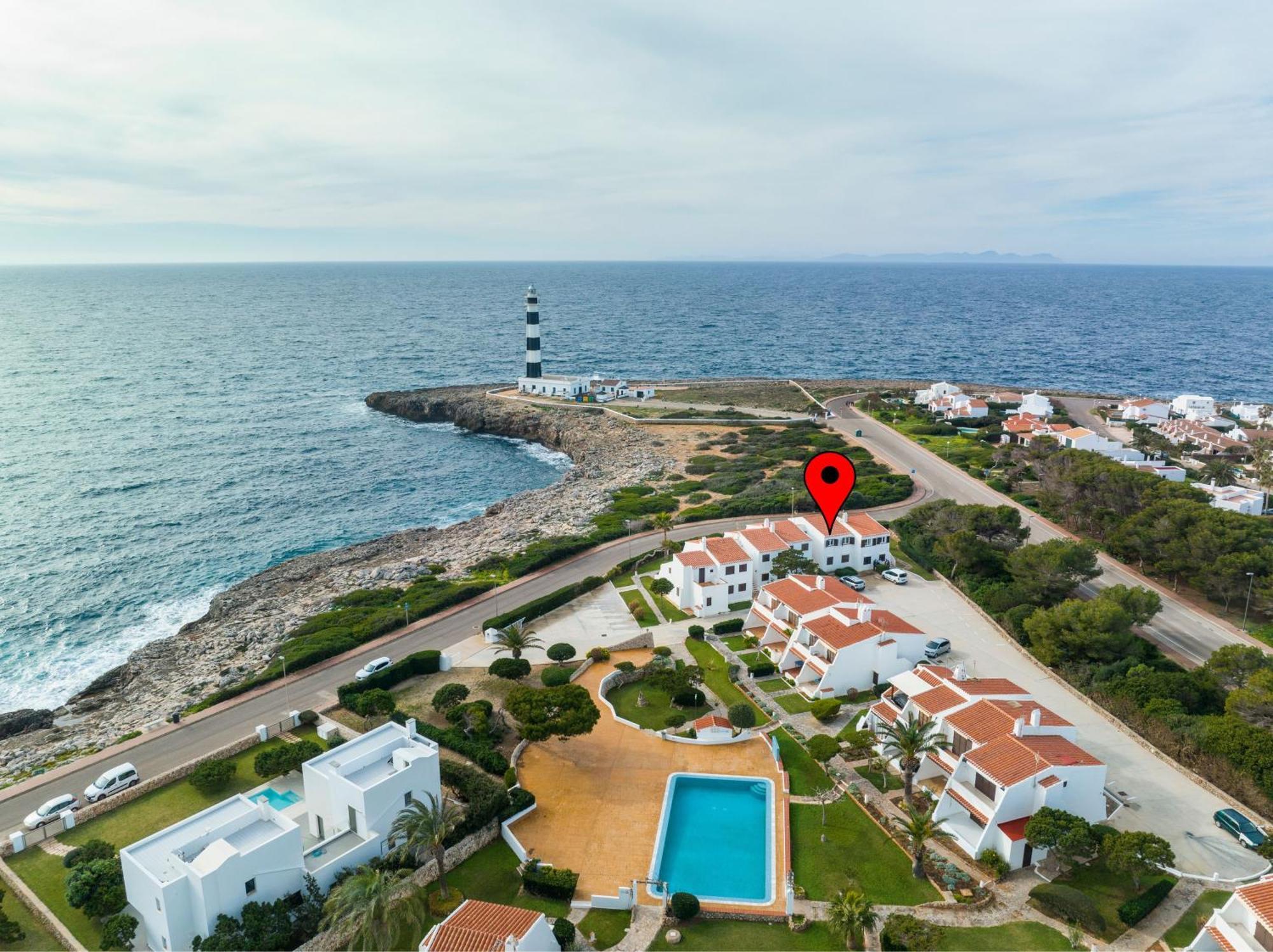 Vista Faro-Apartamento Con Balcon Que Mira Al Mar กาลาเอนบอสช์ ภายนอก รูปภาพ