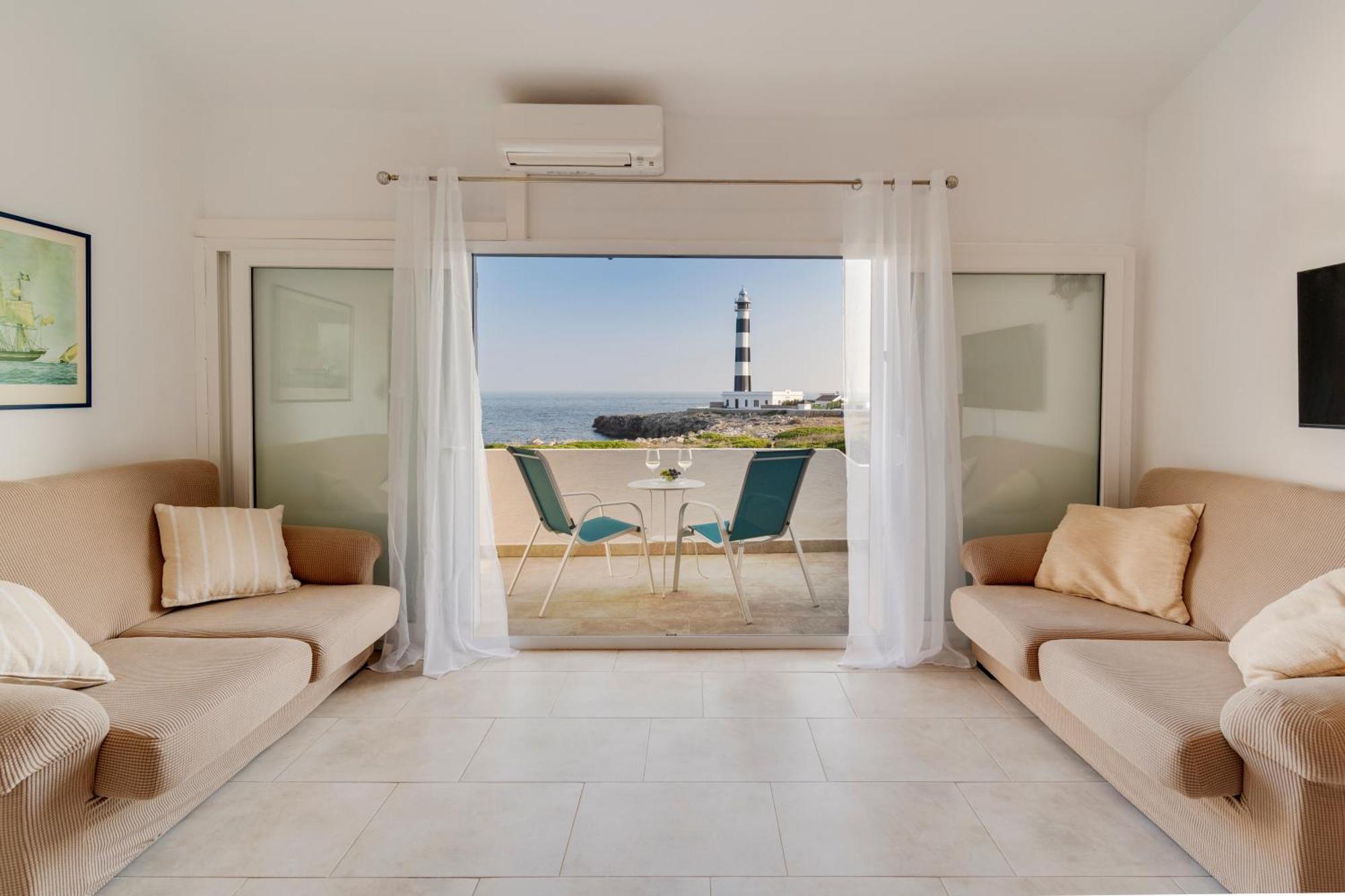 Vista Faro-Apartamento Con Balcon Que Mira Al Mar กาลาเอนบอสช์ ภายนอก รูปภาพ
